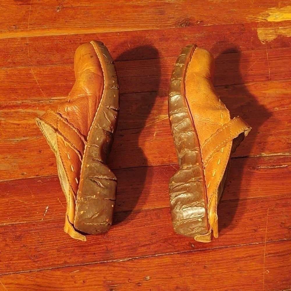 El Naturalista Tan Leather Clogs Sz EU 37 / US 7 - Picture 6 of 11